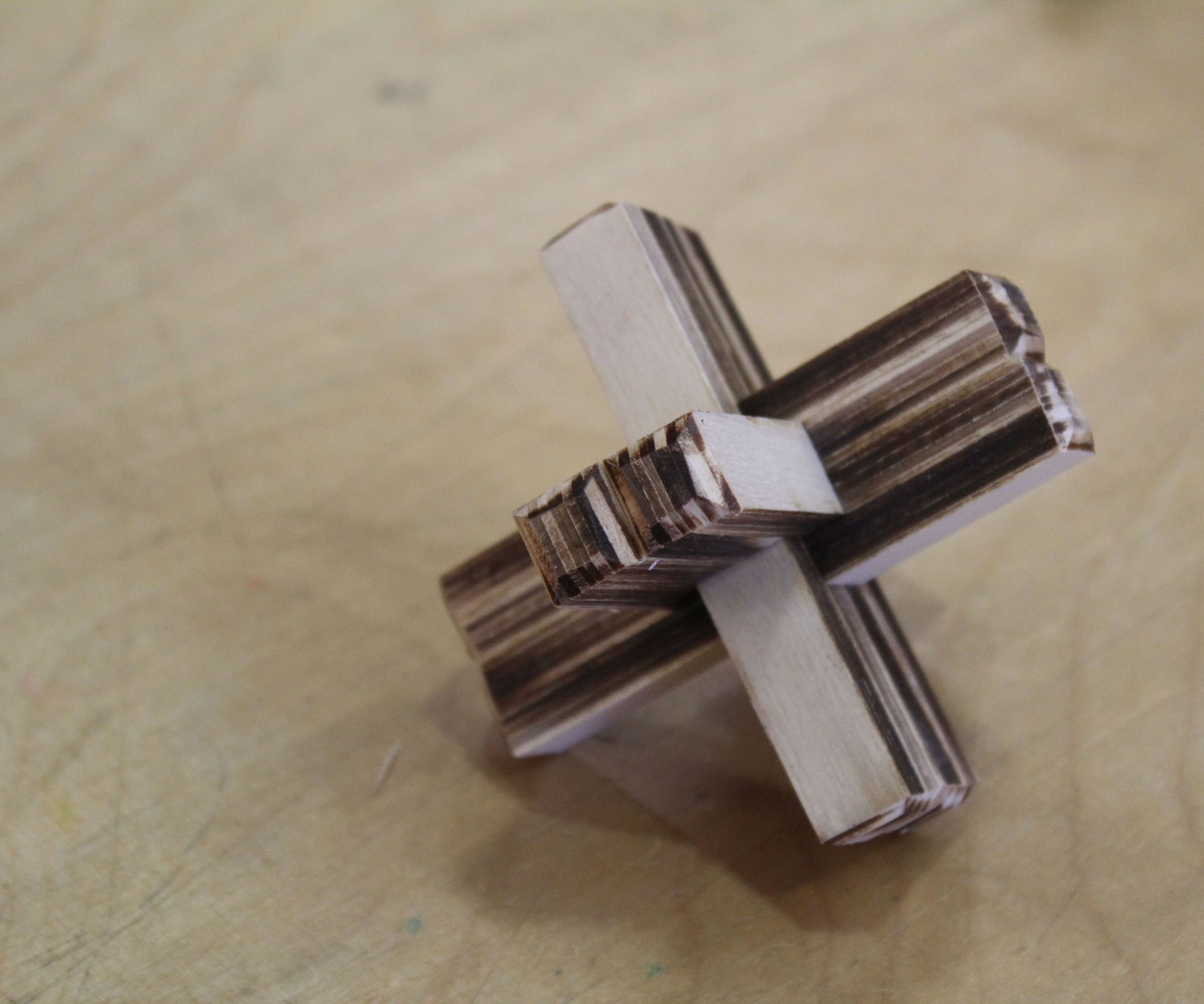 Noeud De Menuisier (3D Puzzle)