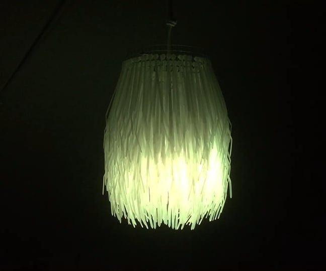 Reversible Color Changing Zip-Tie Lamp