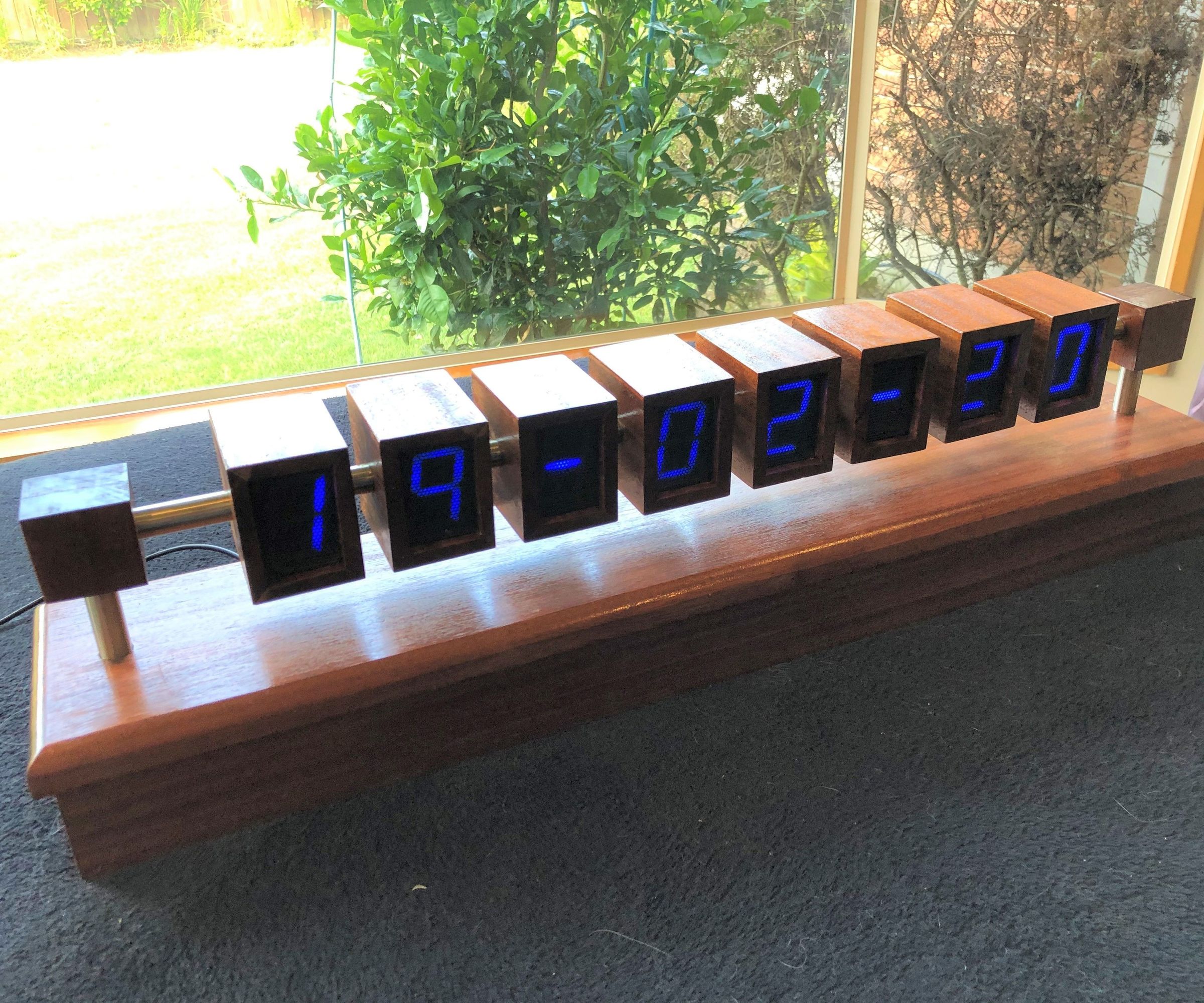 WiFi 7 Segment LED Clock