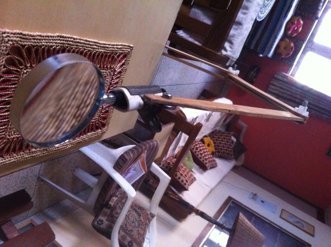 Magnifying Glass Holder