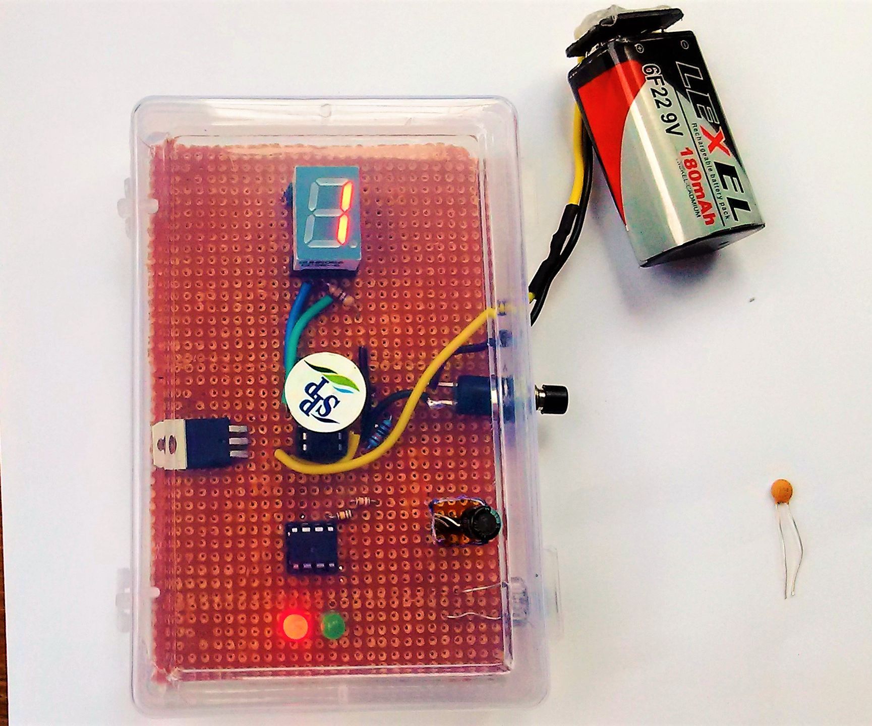 The Attiny85/45 Capacitor Tester