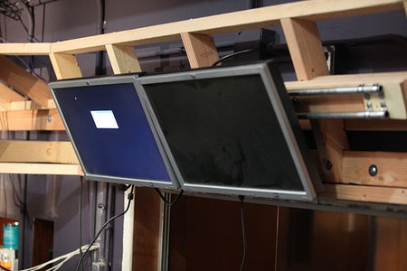 Hanging Computer Monitors on the Cheap