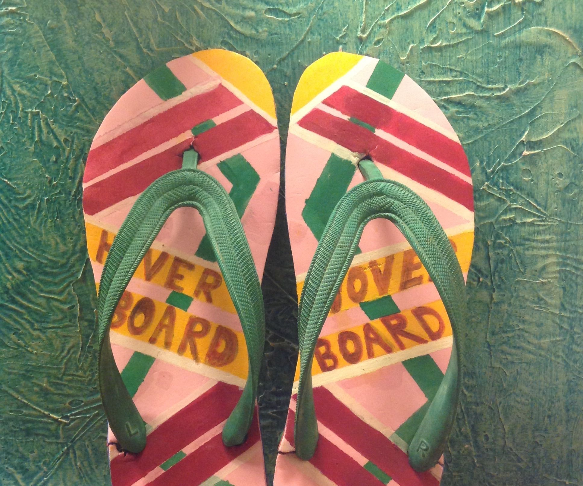 Back to the Future Hoverboard Slippers