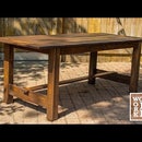 Making a Dining Room Table Out of Bleachers