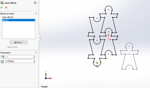 Making It Into a Block to Test the Tesselation
