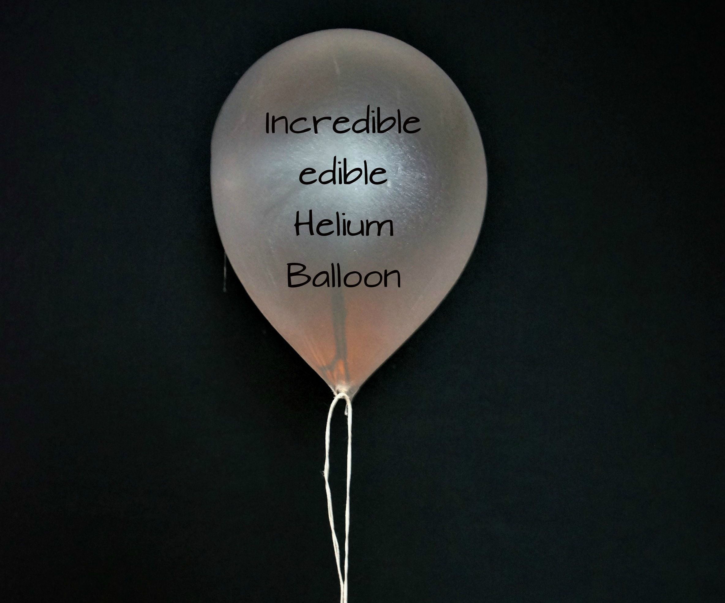 Incredible Edible Helium Balloon