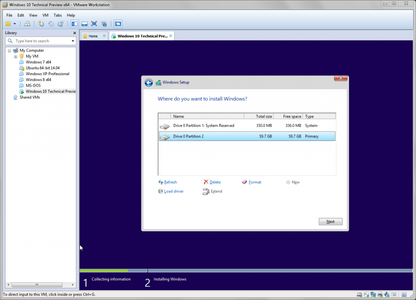 Installing Windows 