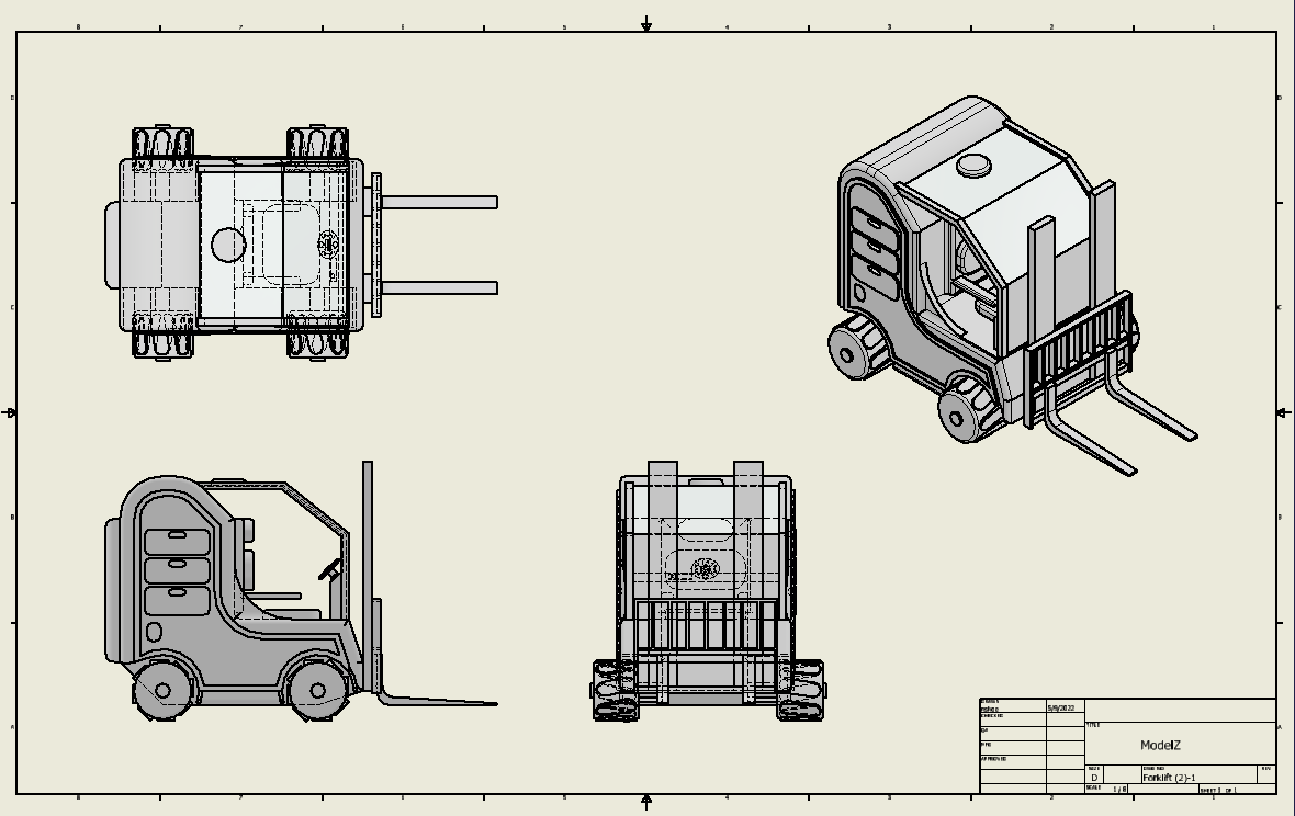 The Future of the Lift Truck - ModelZ : 4 Steps - Instructables