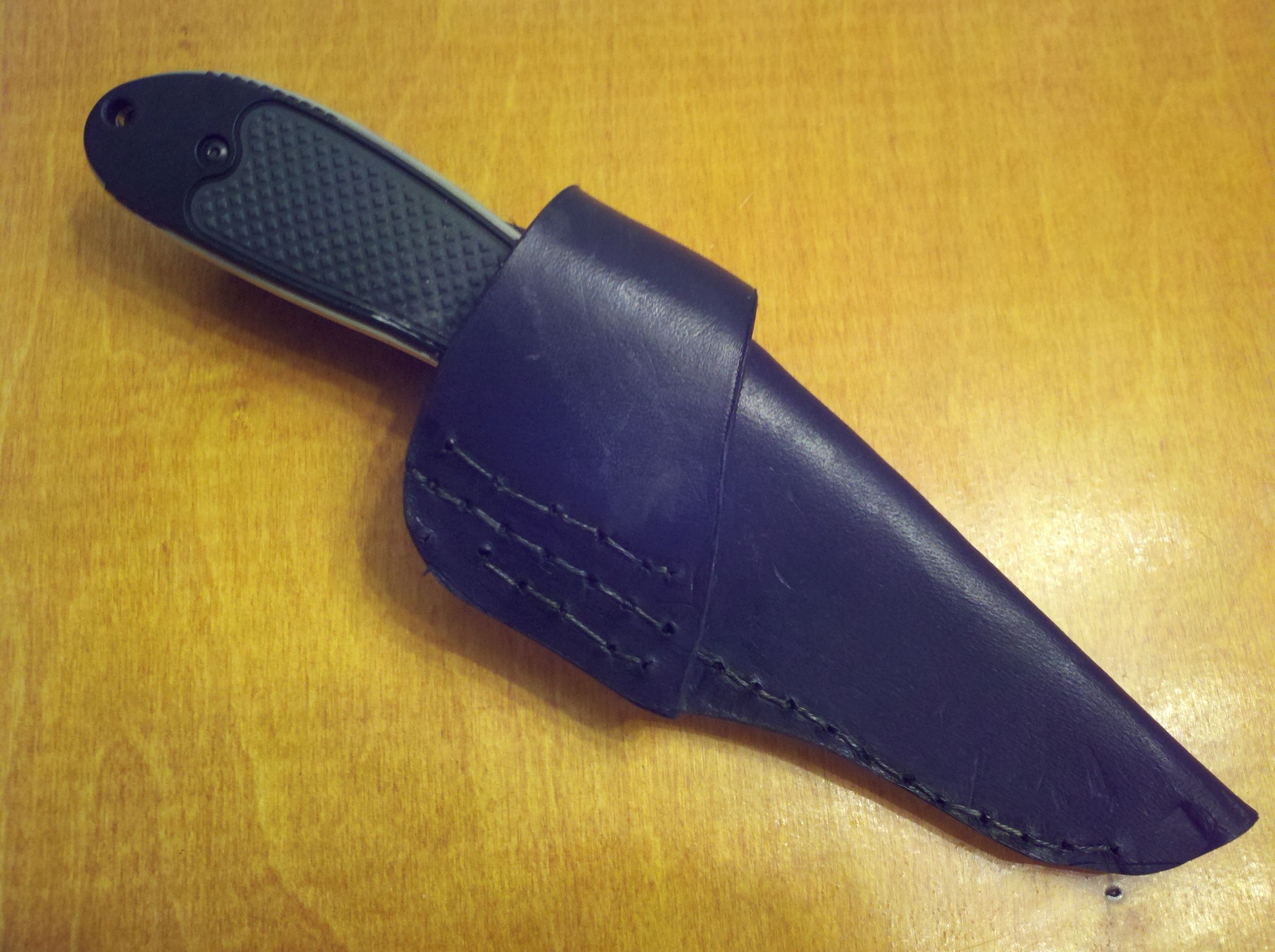 Wet Molding a Leather Knife Sheath 6 Steps Instructables