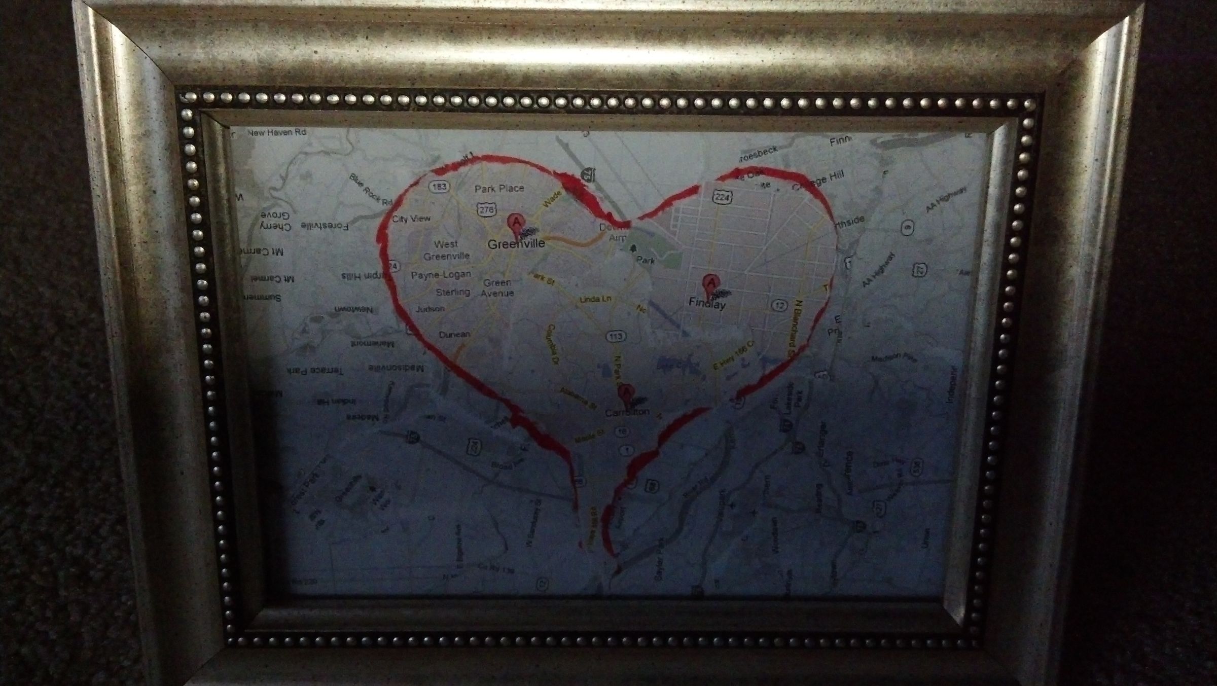 Valentine's Map to the Heart
