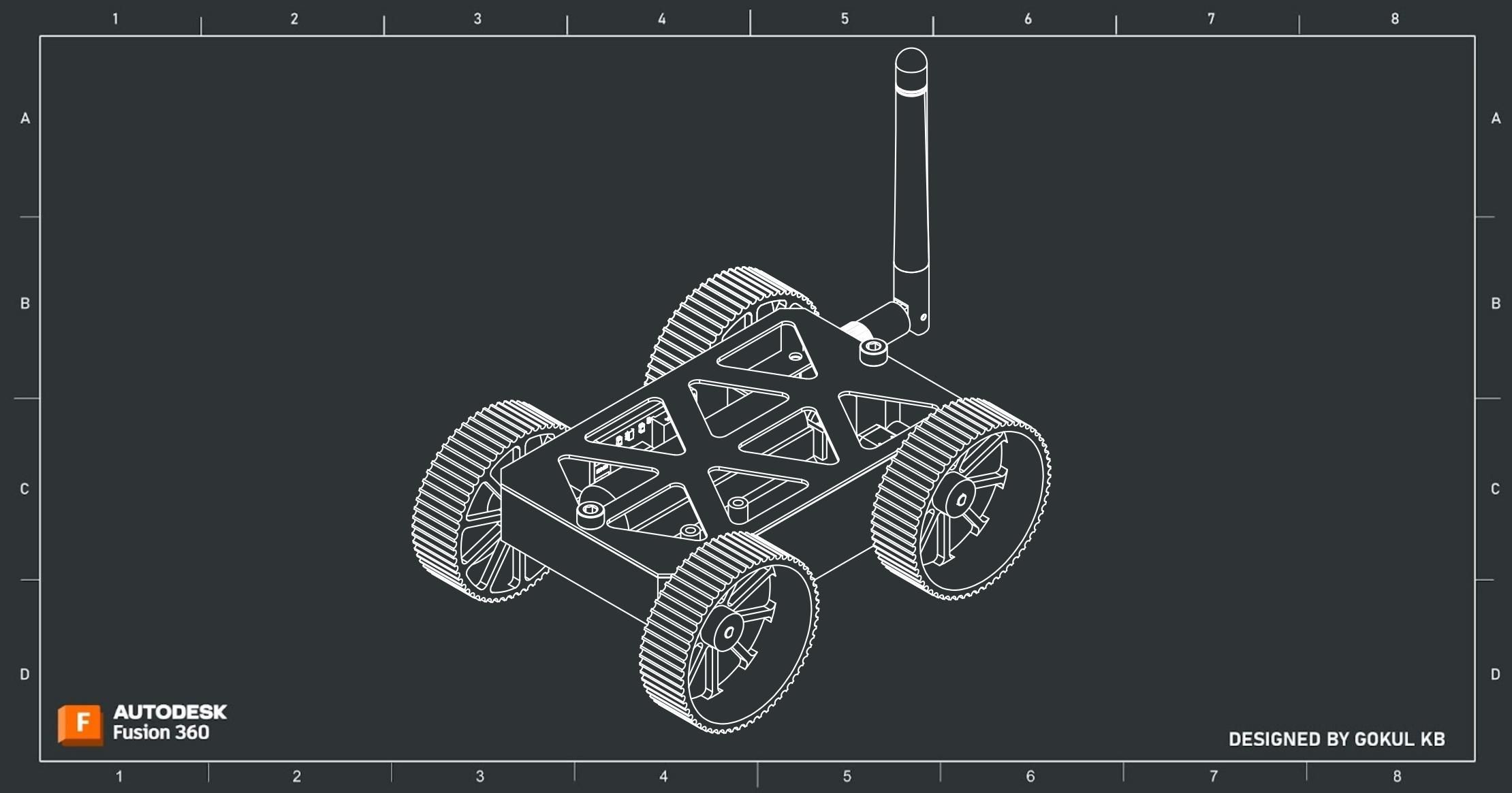 ESP32-Powered 4x4 RC Rover Fully 3D Printed and Wi-Fi Controlled : 5 ...