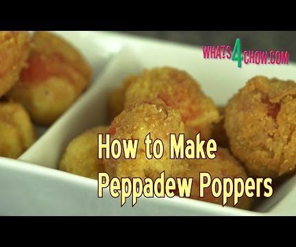 How to Make Peppadew Poppers - Crumbed, Deep-fried Stuffed Piquante' Peppers