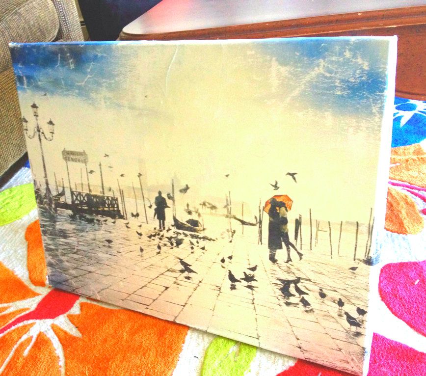 Turn a Poster Into Canvas Art