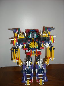 Here Are Some of My Custom and Glitched's Knex Transformers