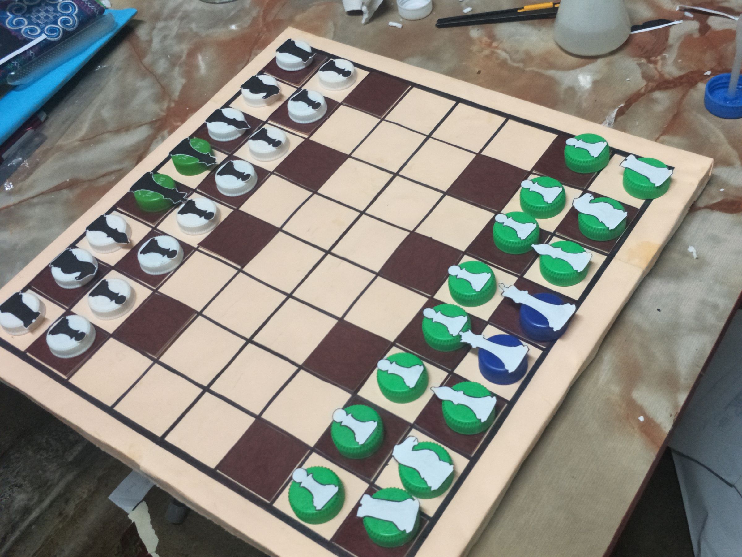 Final Step: Arranging the Chessmen