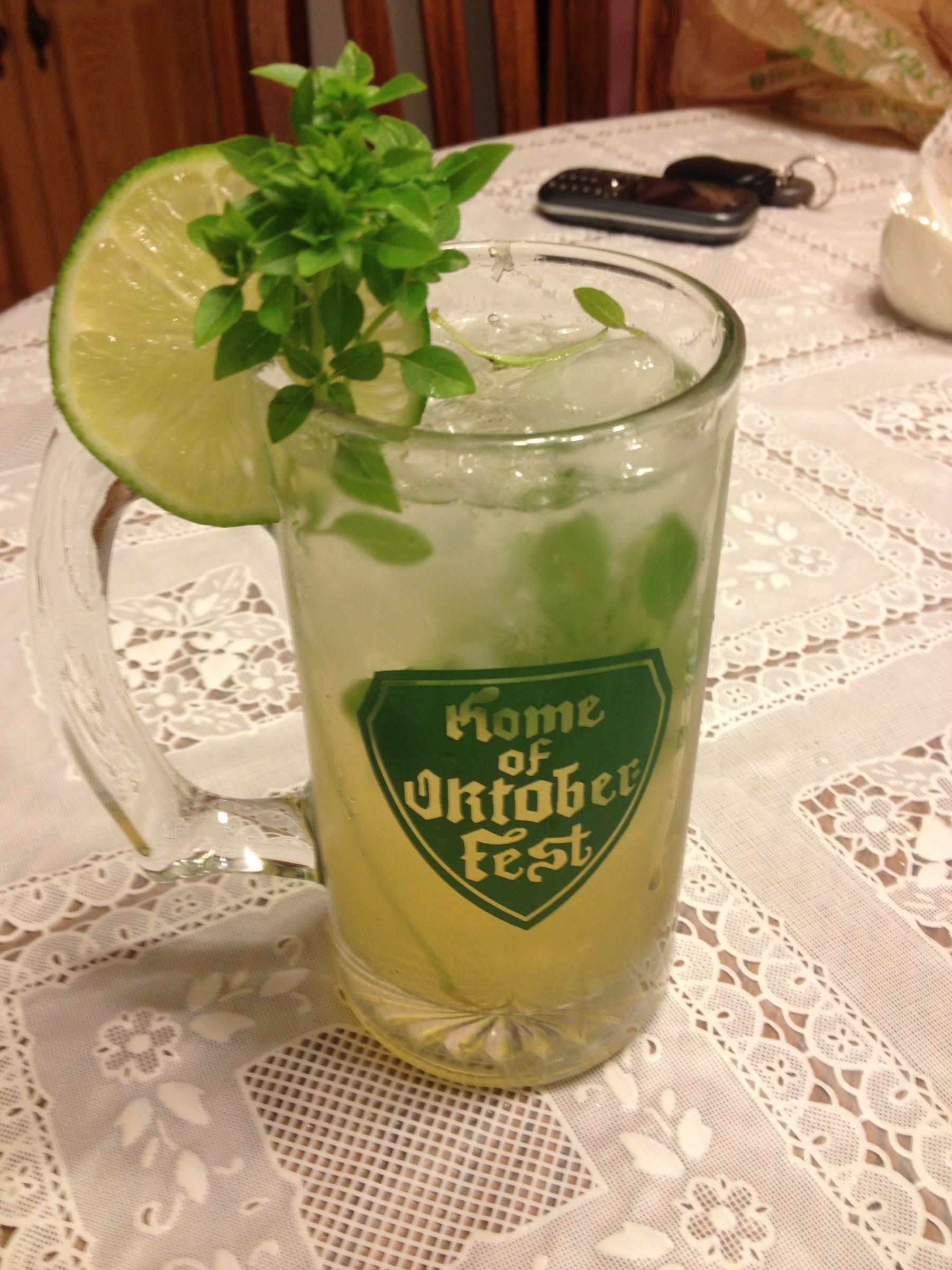 Honey-Basil Collins the Ultimate Summer Sipper