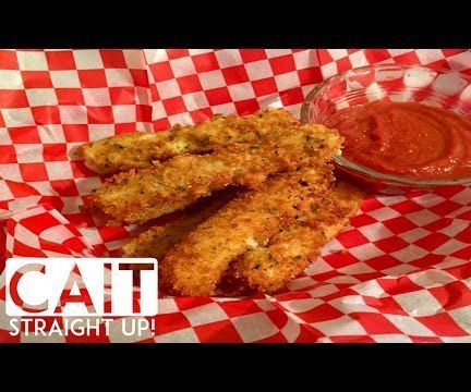 Homemade Mozzarella Sticks Recipe