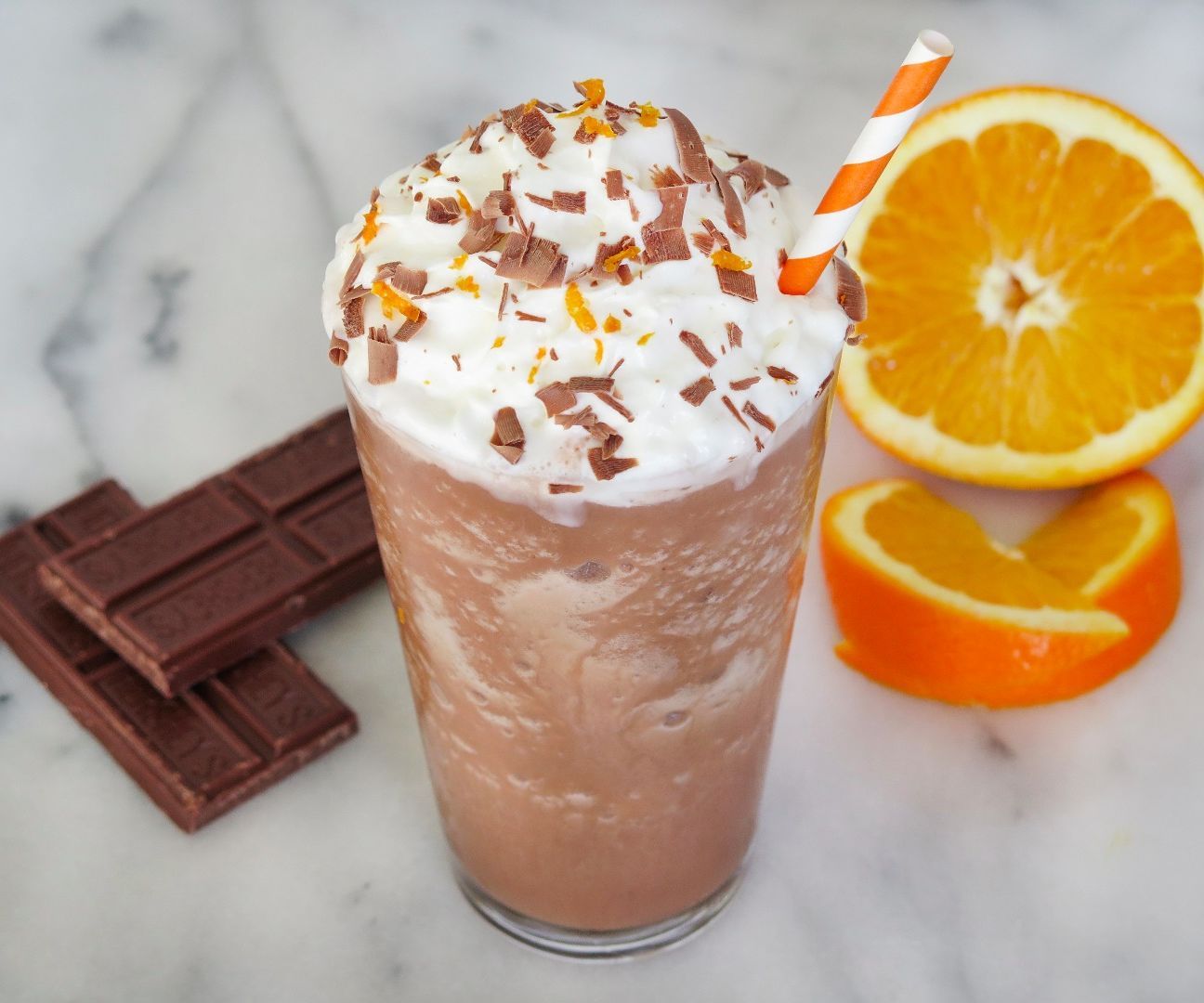 Orange Mocha Frappuccino Recipe