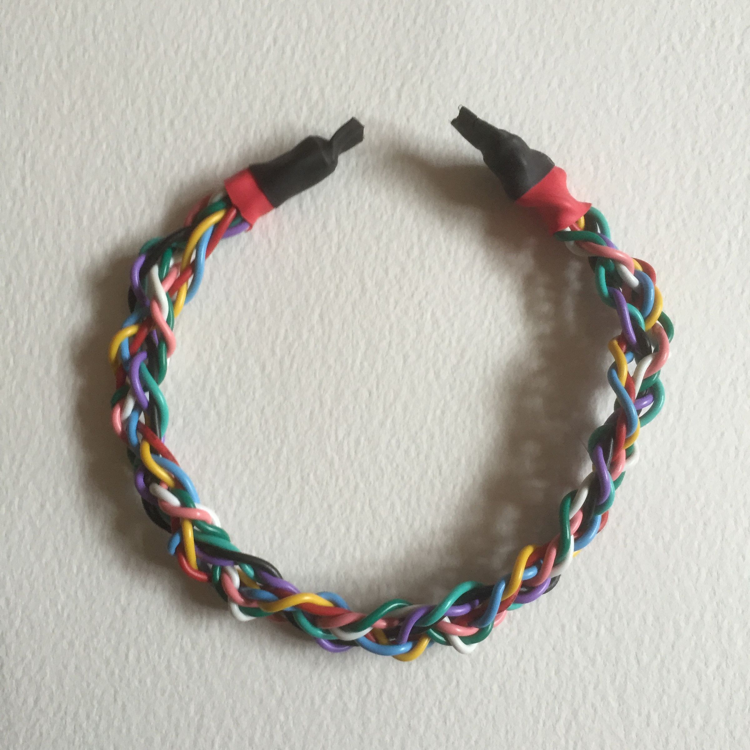 Bracelet From Old Wiring Looms 4 Steps Instructables