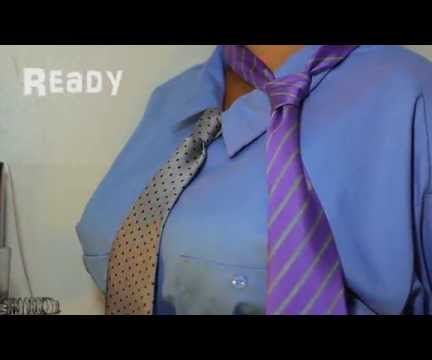 How to Tie a Tie in 1 Minute 