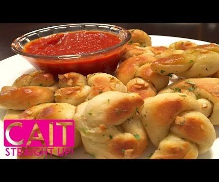 Homemade Garlic Knots - Two Ingredient Dough