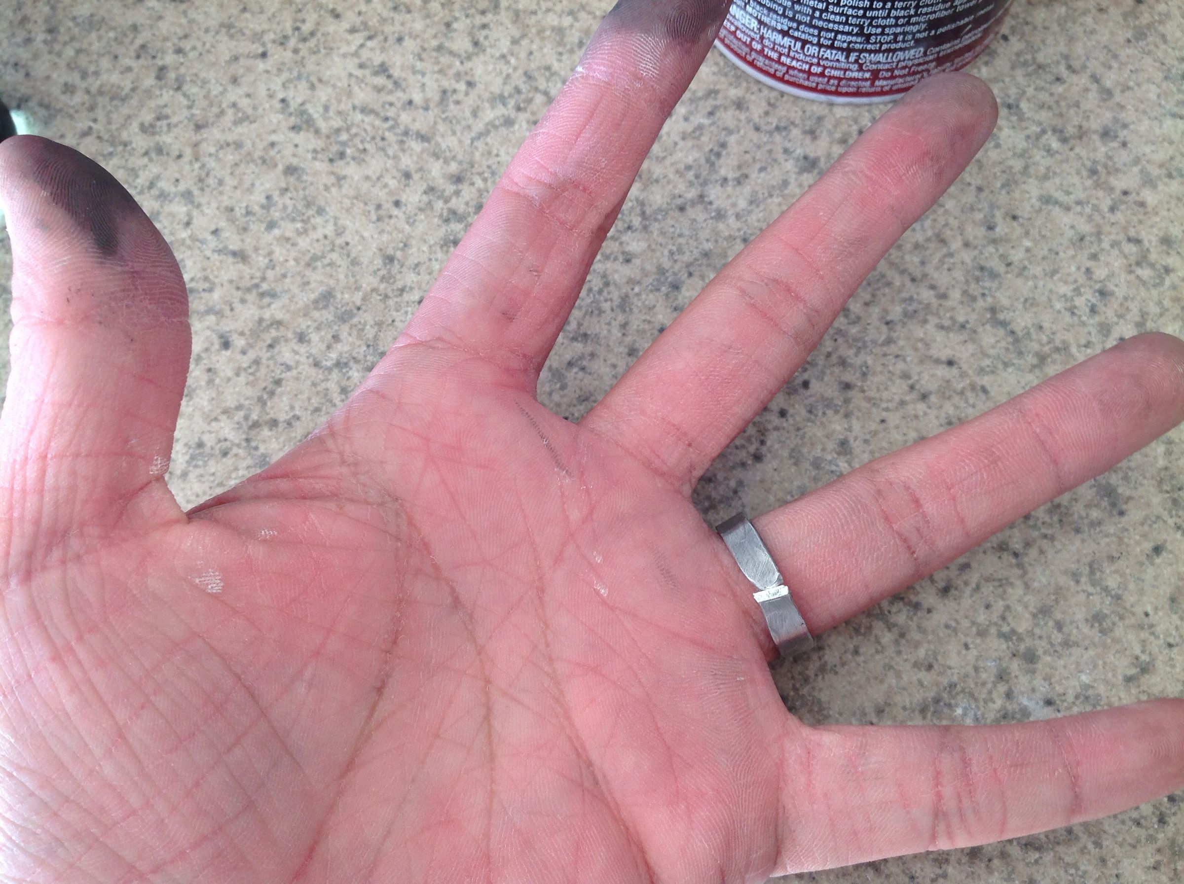 Easy Ring Made From Solder