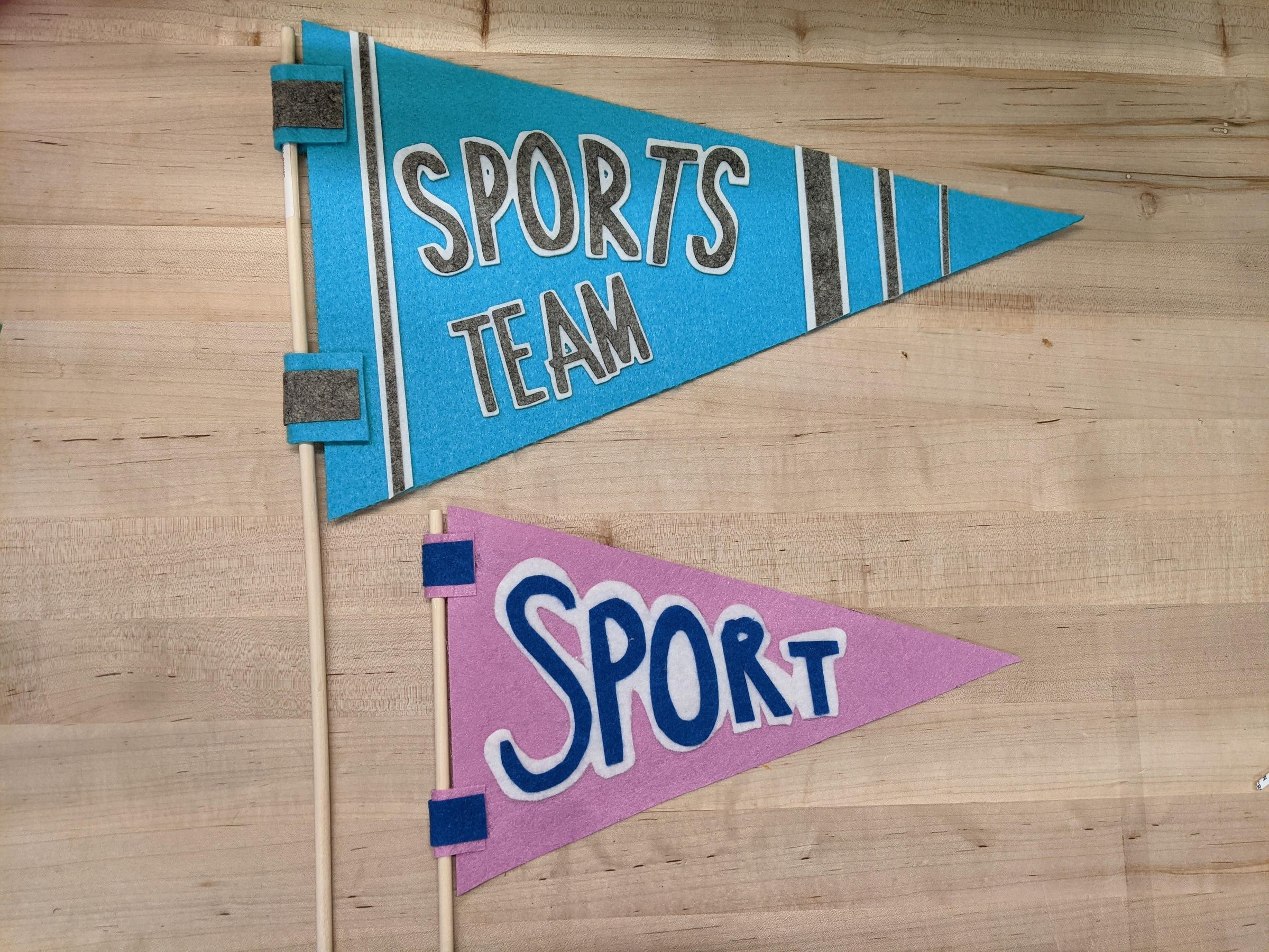 Fanion Hockey Sur Glace - Amiens Sporting Club (ASC) - Vintage - Occasion