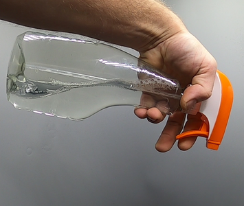 How to Make a Spray Bottle That Works in Any Orientation