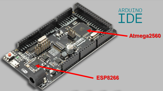 Arduino MEGA 2560 With WiFi Built-in - ESP8266