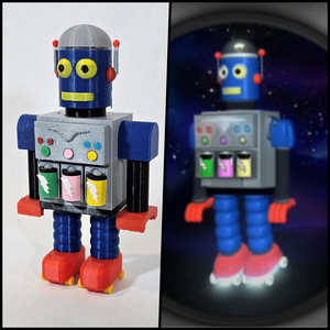 3D Model a Robot From Reference Images Using TinkerCAD