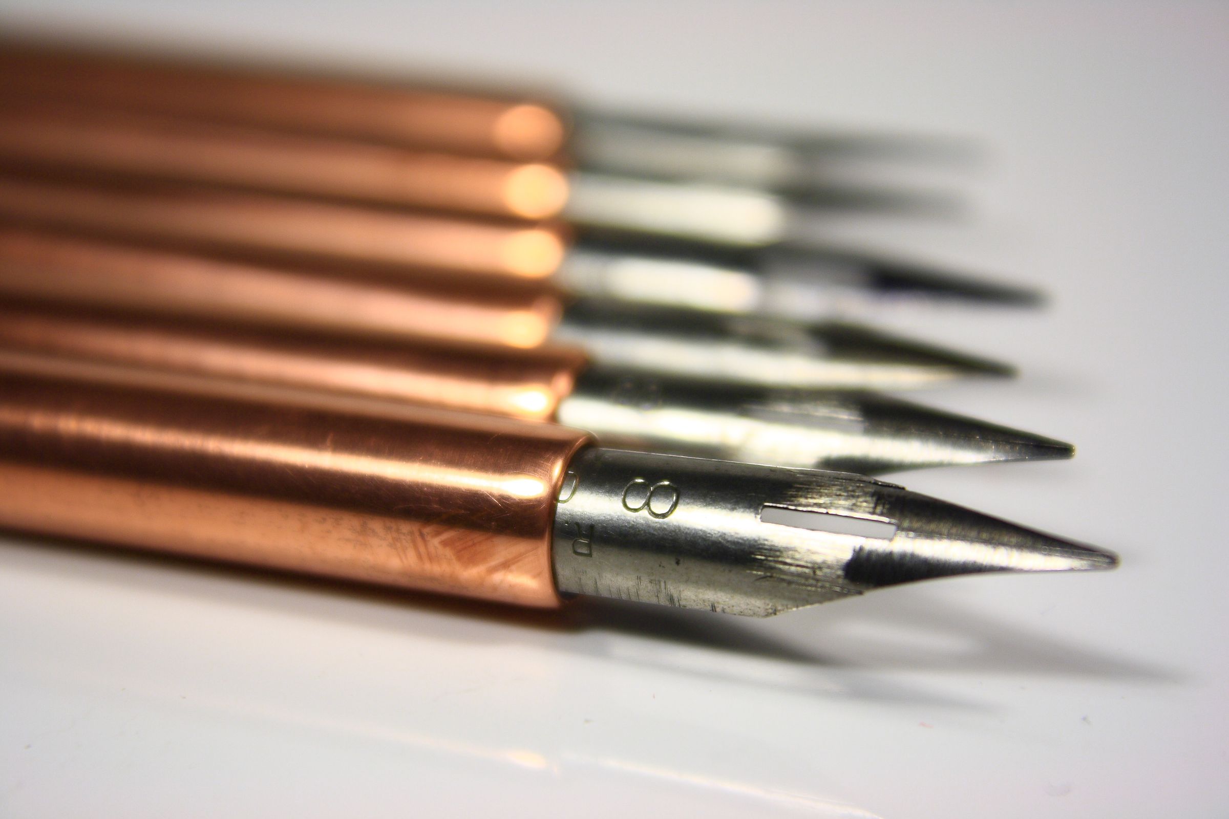 Copper Tubing Dip Pen