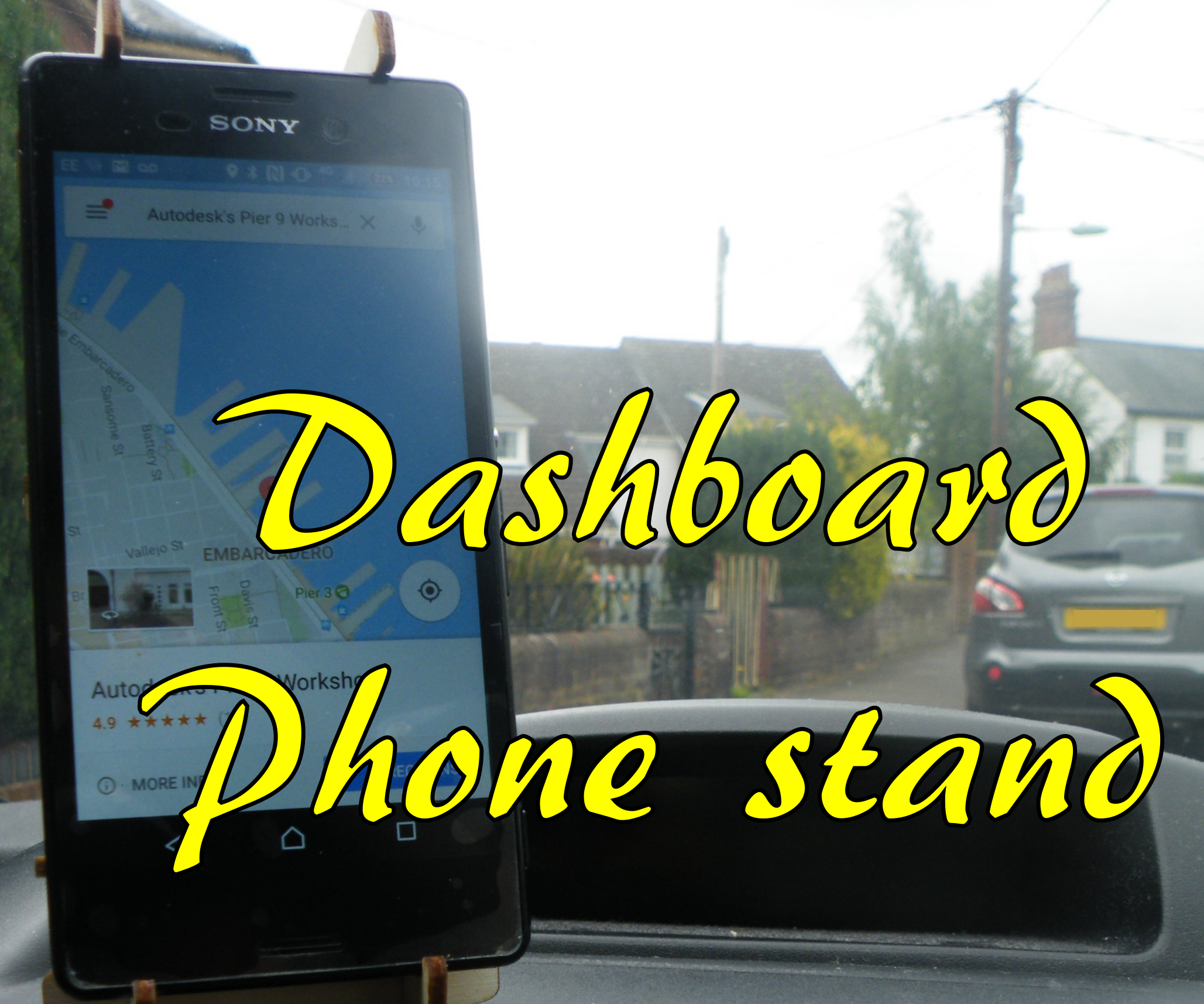Dashboard Phone Stand