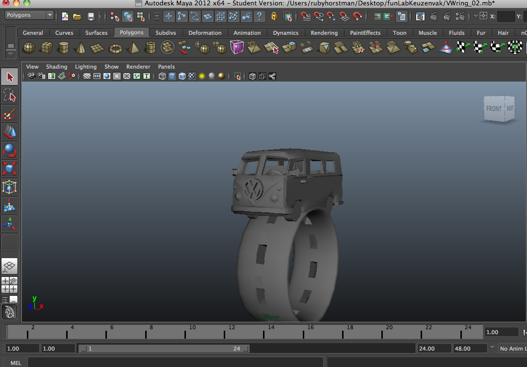 3D Print  |   VW Ring