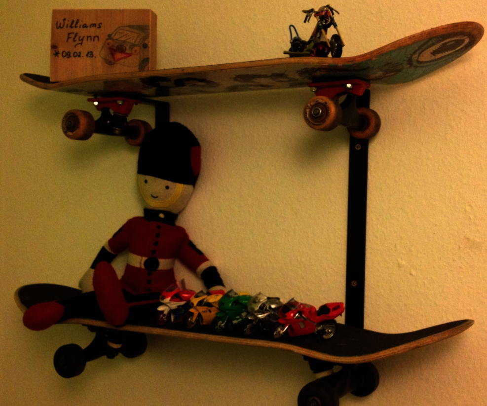 Skateboard Shelves
