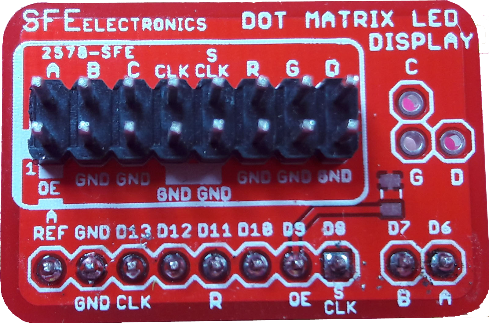 Display Text at P10 LED Display Using Arduino : 5 Steps (with Pictures ...