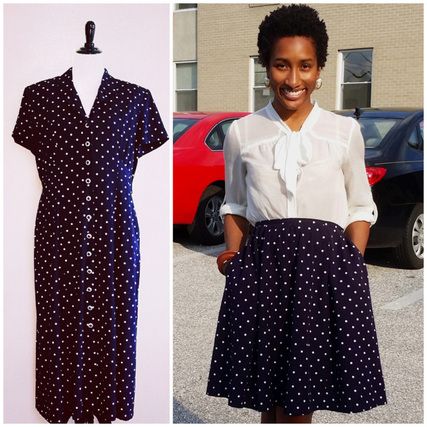 Upcycling a Thrifted Dress