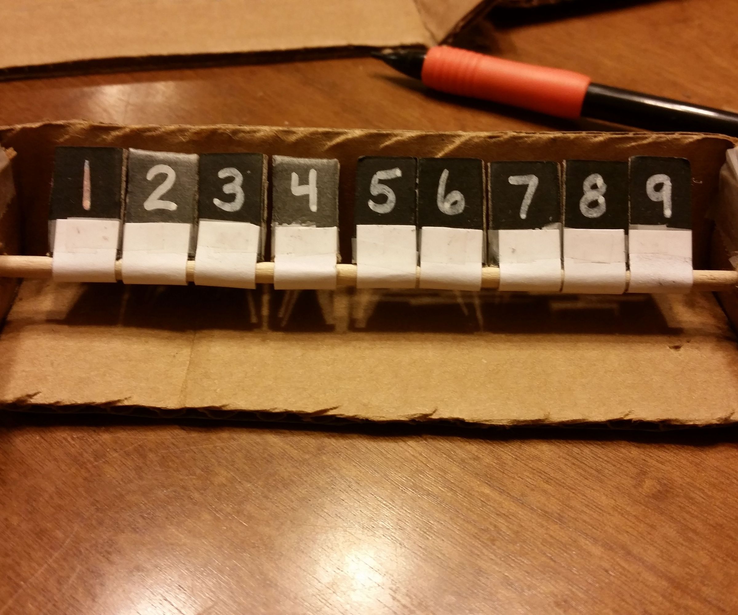 Shut the Box Game and Other Dice Game Party Favors