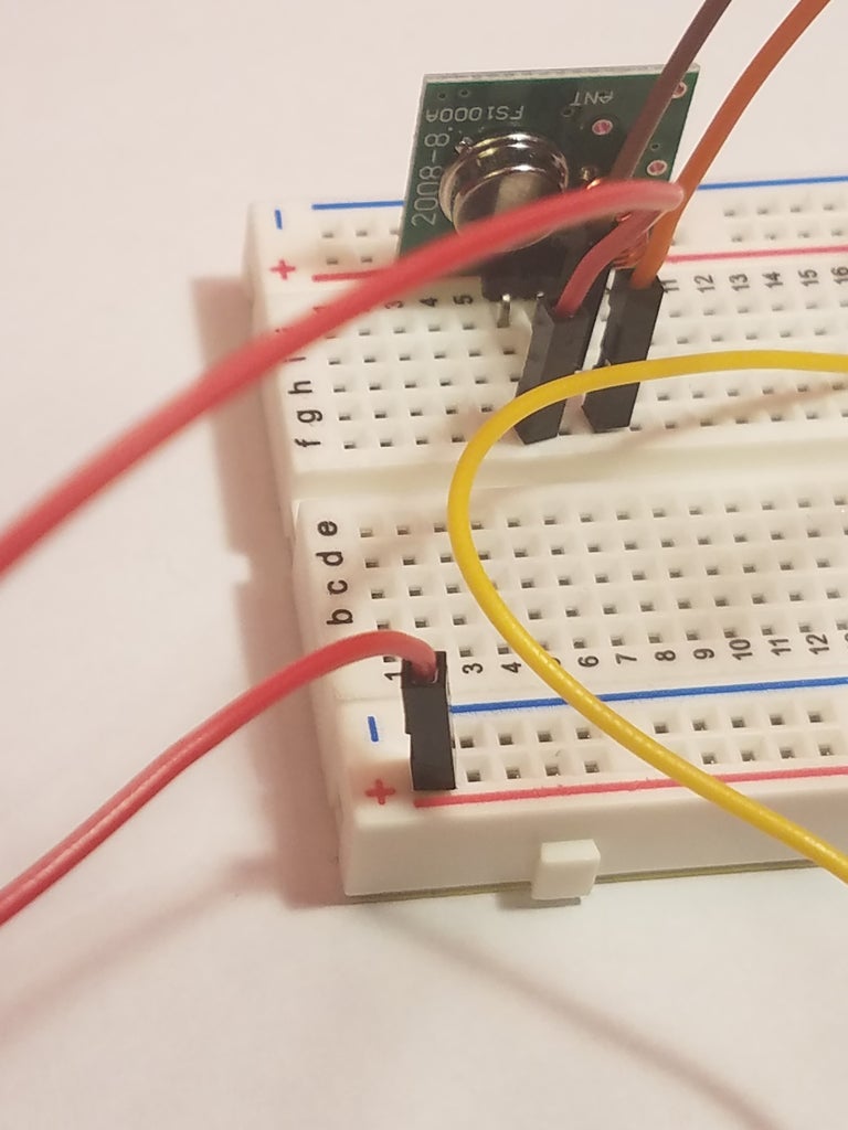 Personal One Way Radio Using Arduino Transmitter and Receiver Modules ...