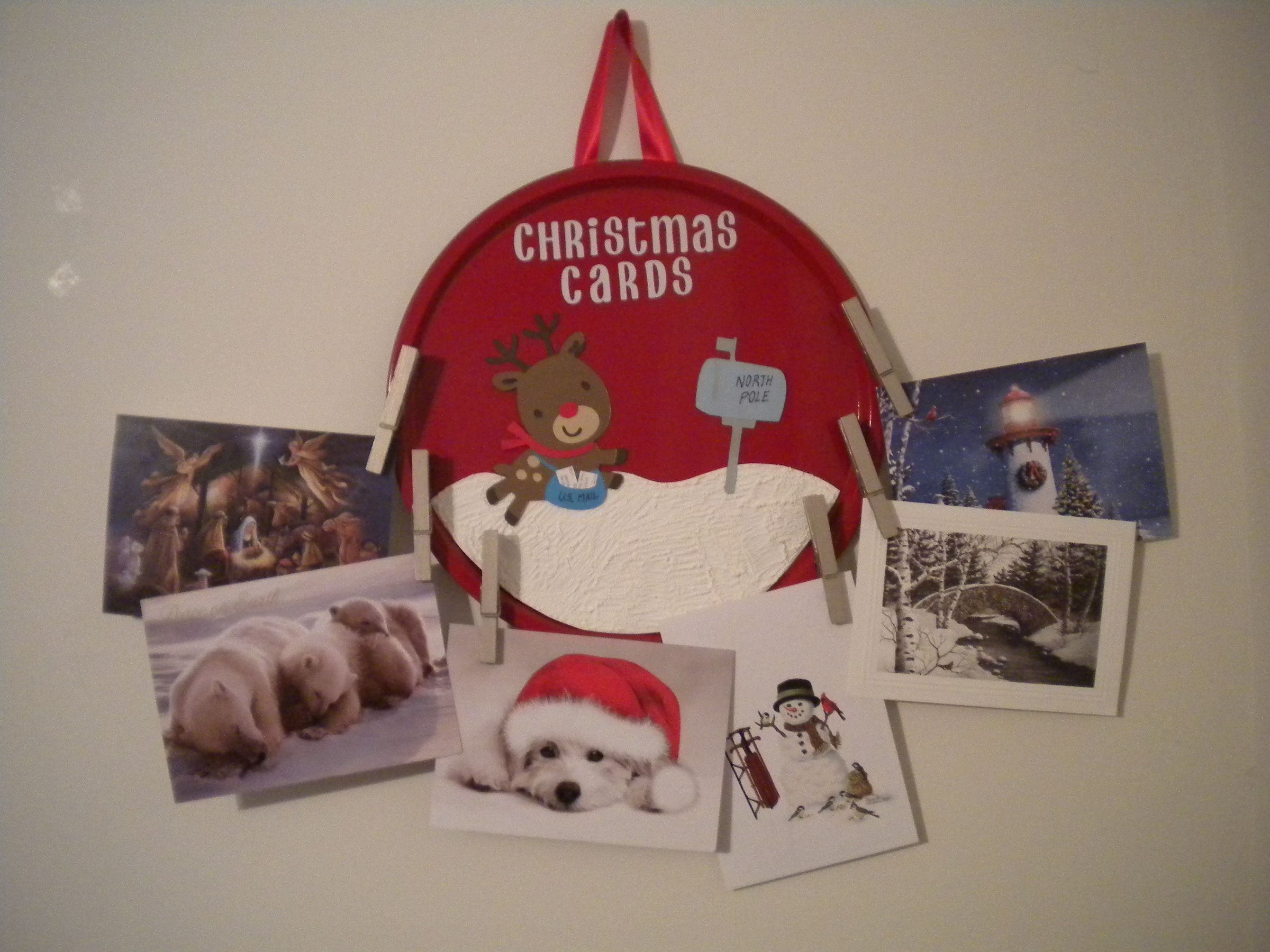 Christmas Card Holder