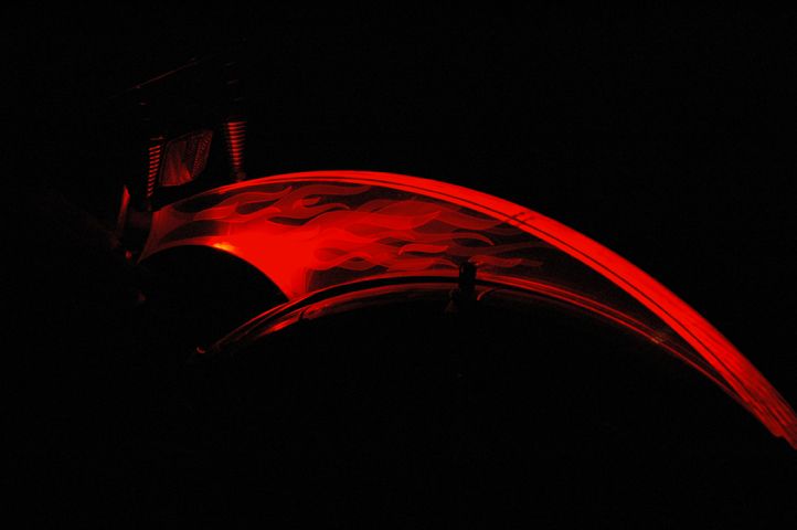 Laser-Cut Bike Light