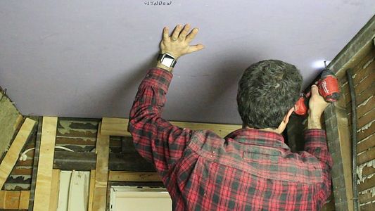 How to Hang Drywall Ceilings by Yourself : 12 Steps (with Pictures ...