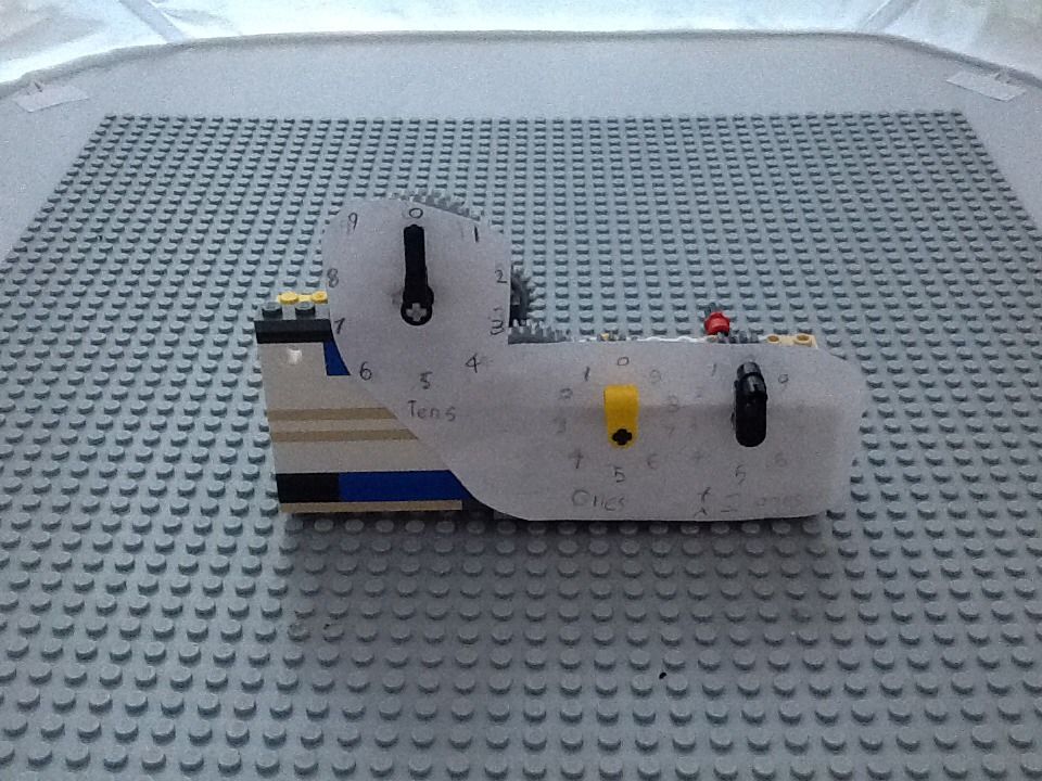 How To Make A Working Mechanical Lego Calculator