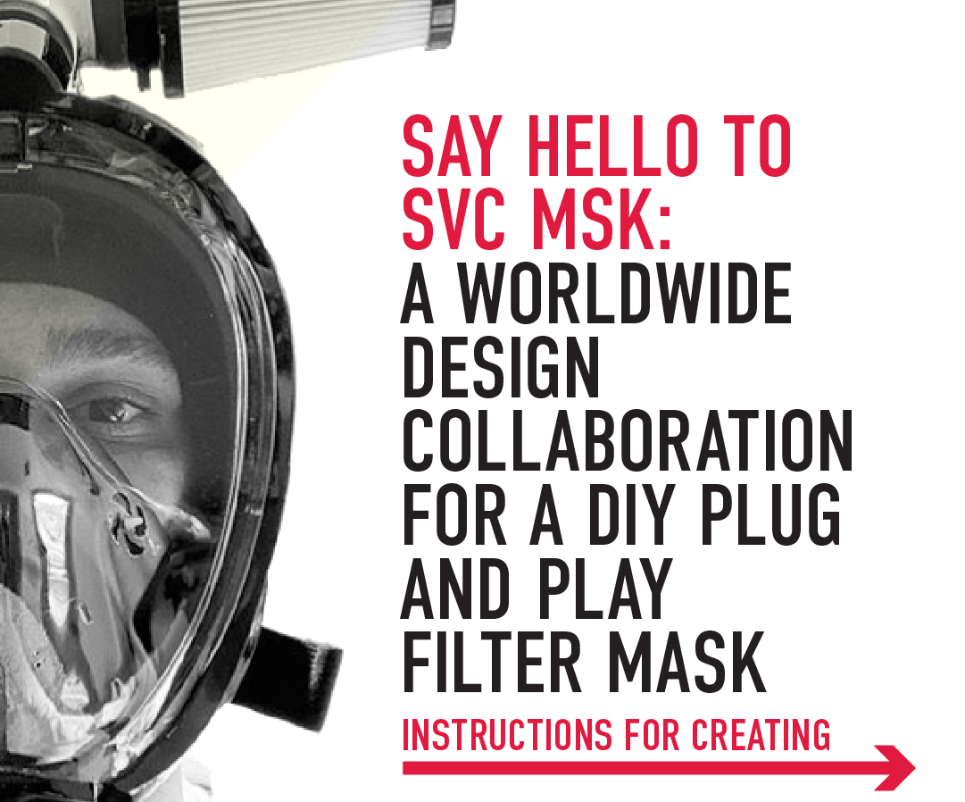 DIY Respirator Full Mask (plug and Play)