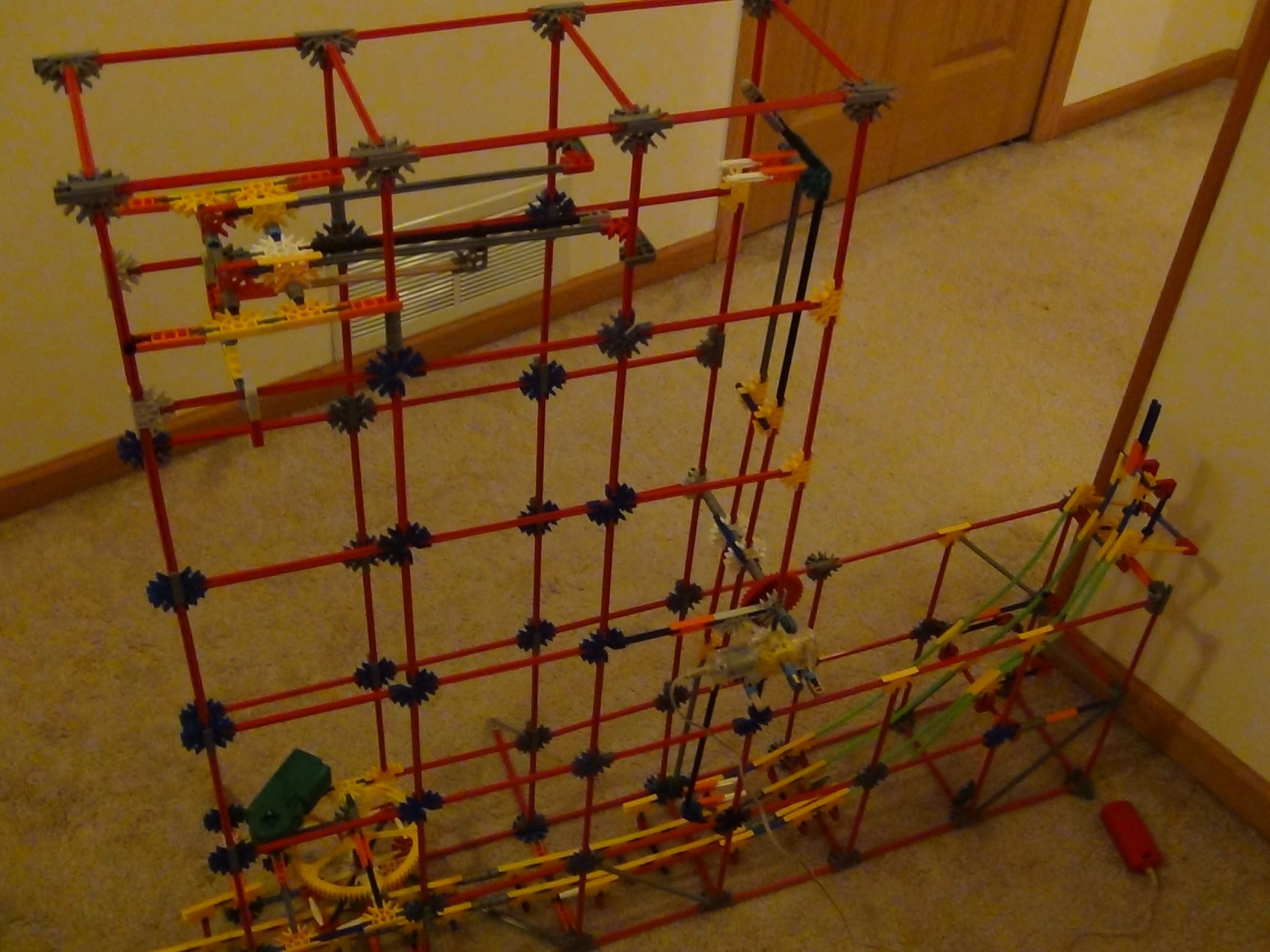 KNEX Modified Arm Lift 15 Steps Instructables