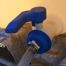 Garden hose adapter for IBC tote