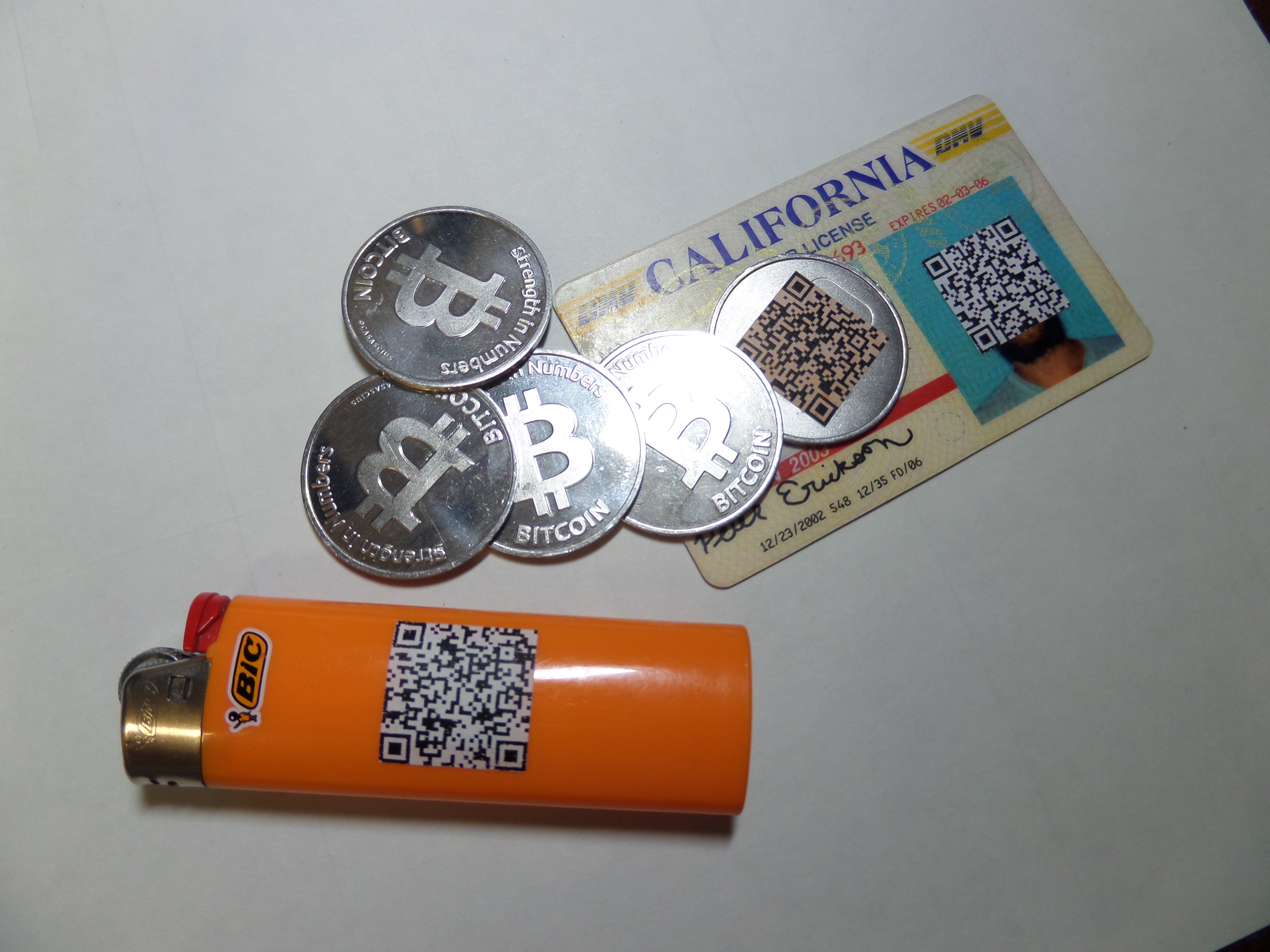 Bitcoin Simple Sticky Wallet
