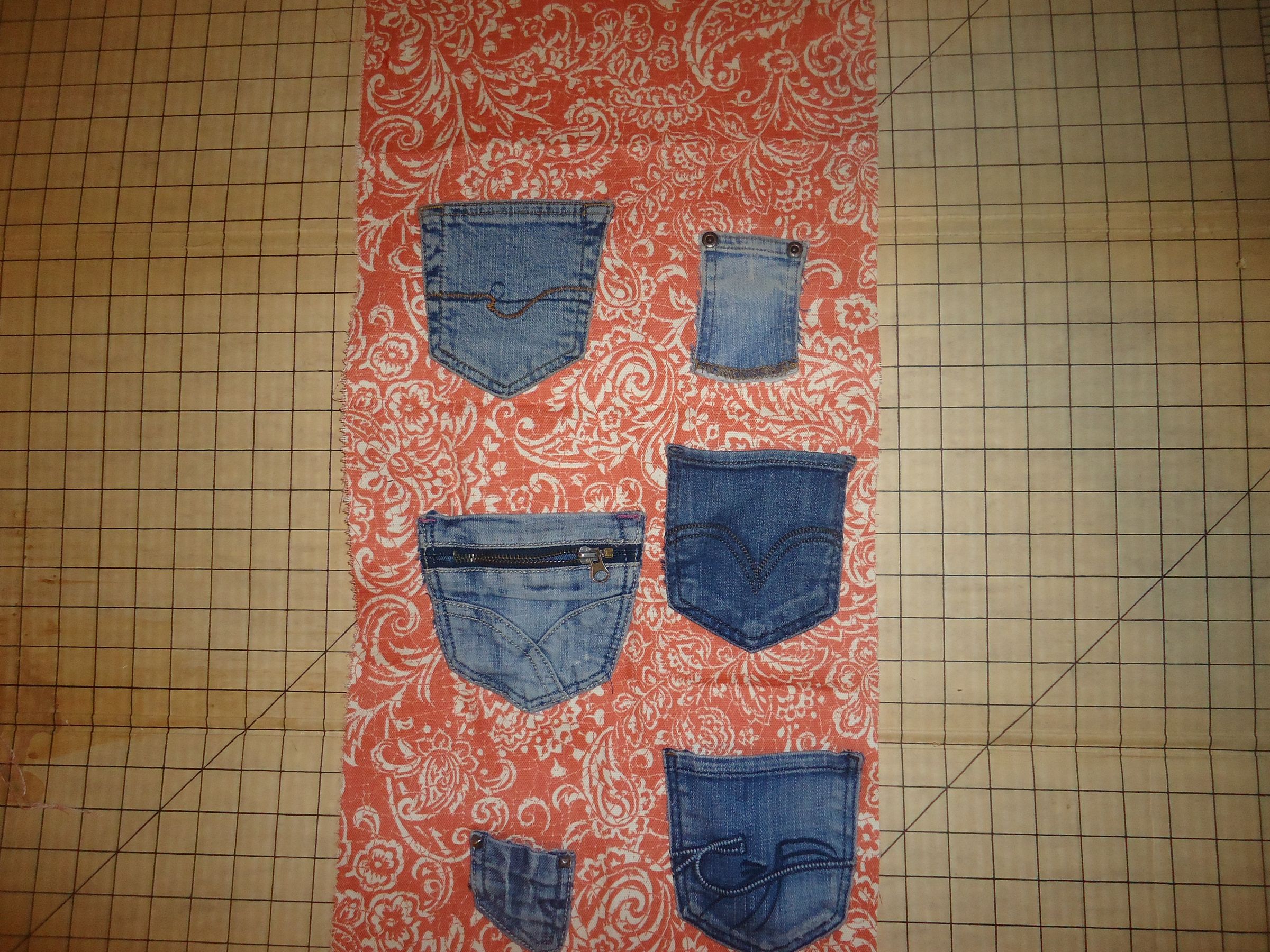 DIY: Recycled Pocket organizer