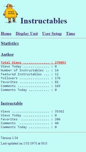 Setting Up the Viewcounter