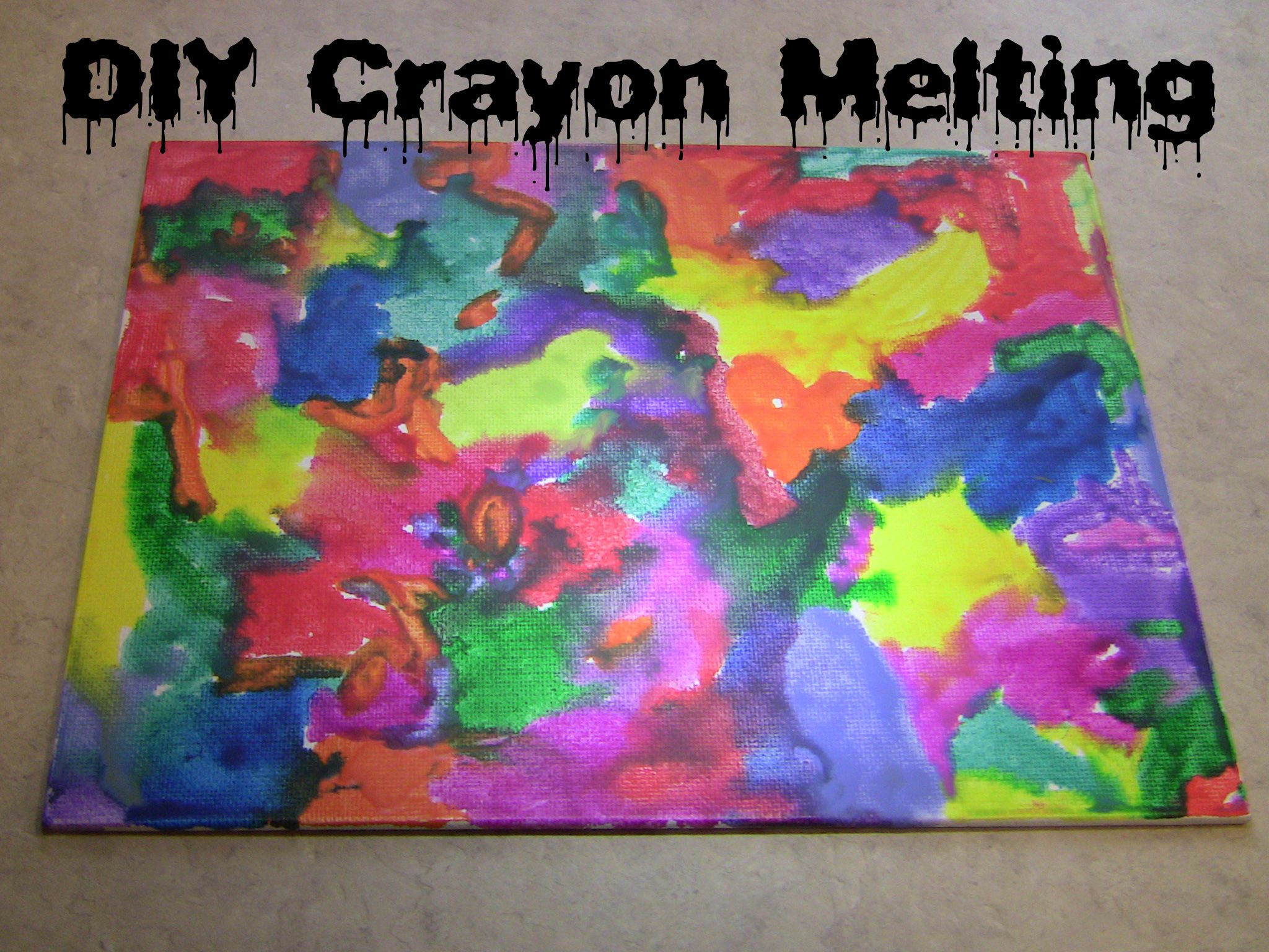 DIY Crayon Melting