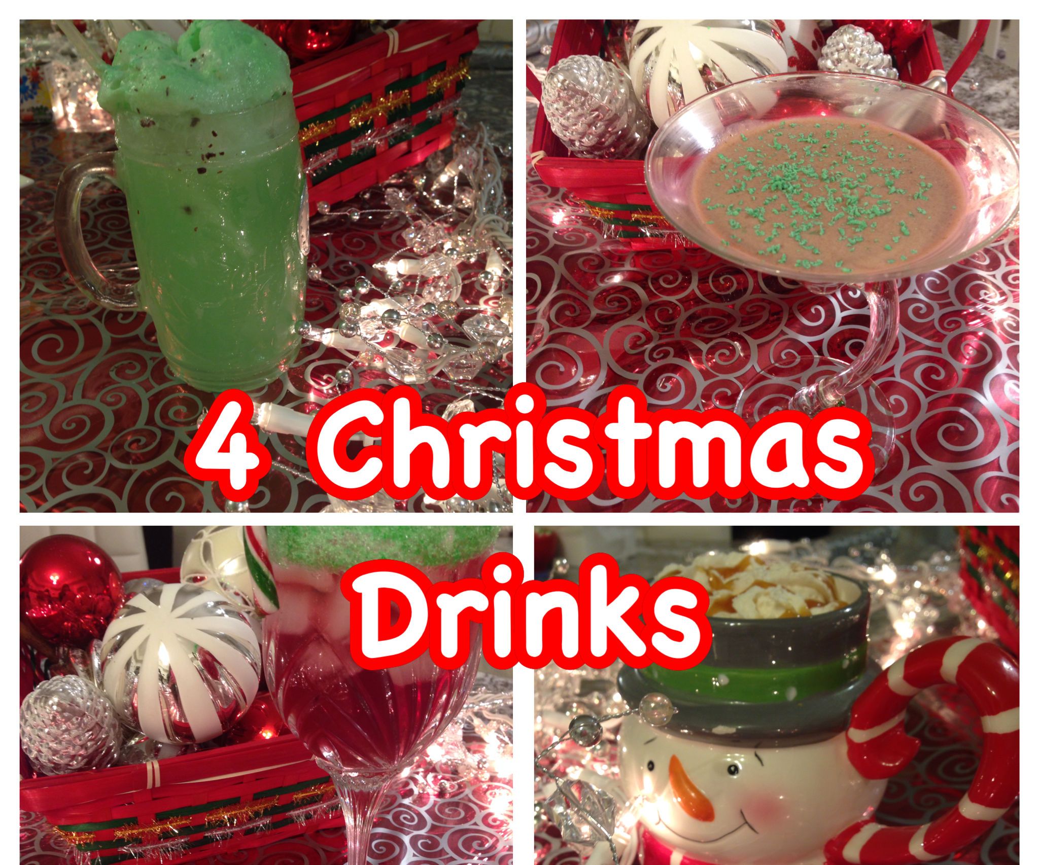 4 Christmas and Holiday Drink Ideas